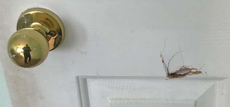 interior door hole repair Santa Clarita